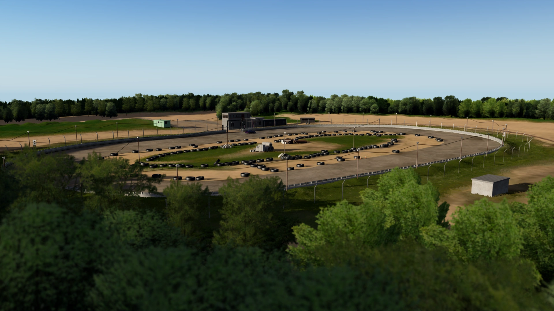 Bird&rsquo;s eye track overview