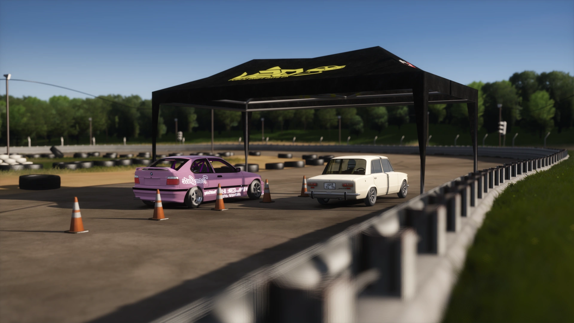 Learn 2 Drift 2026 competition layout